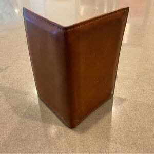 CARD CASE in American Belting Leather by Bosca